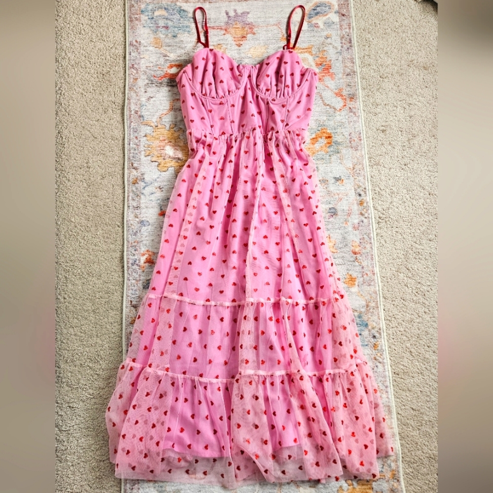 Betsey Johnson Heart Dress Valentines 12